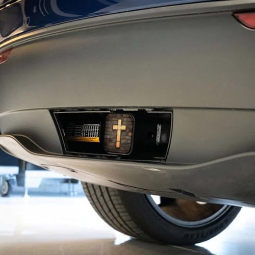 Swono Christian Cross Trailer Hitch Cover - Image 4