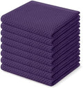 Homaxy 100% Cotton Waffle Weave Kitchen Dish Cloths 8-Pack by Homaxy