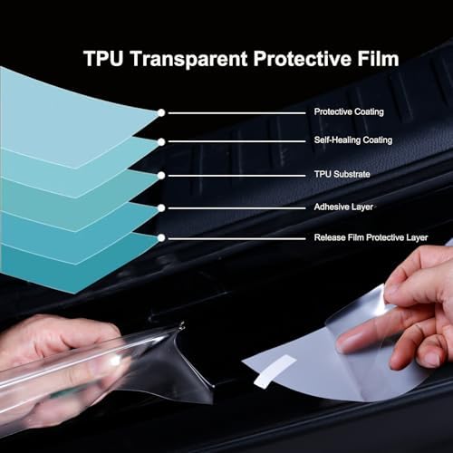Car Door Sill Protector, Universal Door Entry Edge Guard & Scuff Plate Protector - Image 3