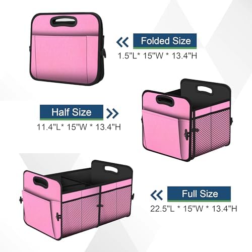 Femuar Car Trunk Organizer, Car Storage Organizer - Image 4