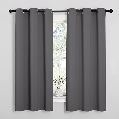 NICETOWN Grey Blackout Curtains by NICETOWN