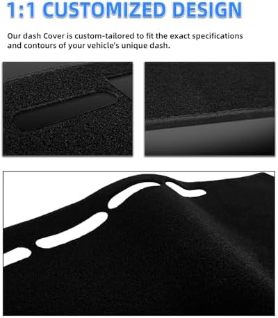 SKYLOTEC Dash Cover for Ford F150 F250 F350 Pickup 1992-1996 - Image 4