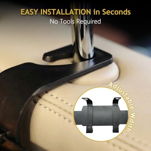 Backseat Car Organizer, 4 in 1 Multifunctional Car Back Seat Storage Organizer - Image 4