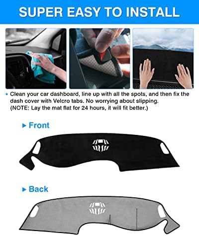 Autorder Dashboard Cover Mat for 2023 2024 2025 2026 Honda HR-V HRV Accessories - Image 5