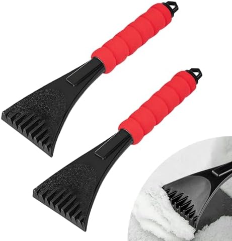 2PCS Ice Scraper for Car Windshield, Scratch-Free Auto Window Snow Scraper by Unknown