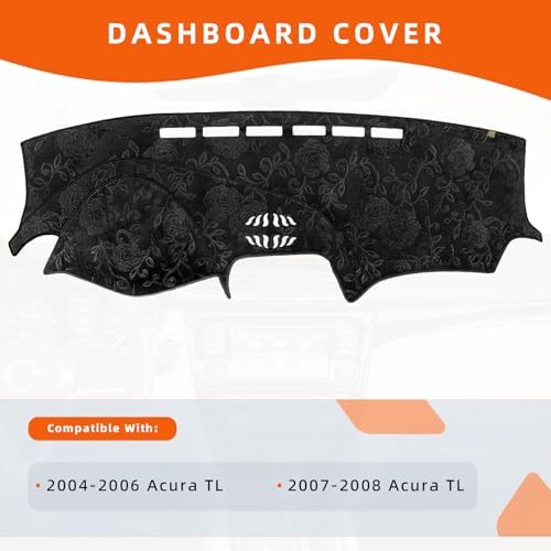 Dashboard Cover Dash Mat Fit for Ac-ura TL 2008-2004, Car Dash Board Mat - Image 2