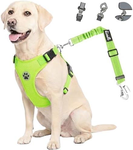 Lukovee Dog Car Harness Seat Belt, Harness & Seatbelt by Lukovee