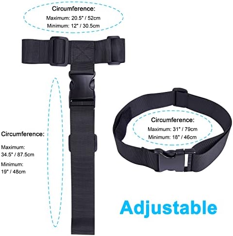 Wisdompro 2 Pack Add a Bag Luggage Strap, Luggage Connector Straps - Image 3