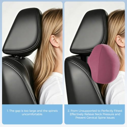 BABUR Car Headrest Pillow, Car Neck Pillow - Image 6