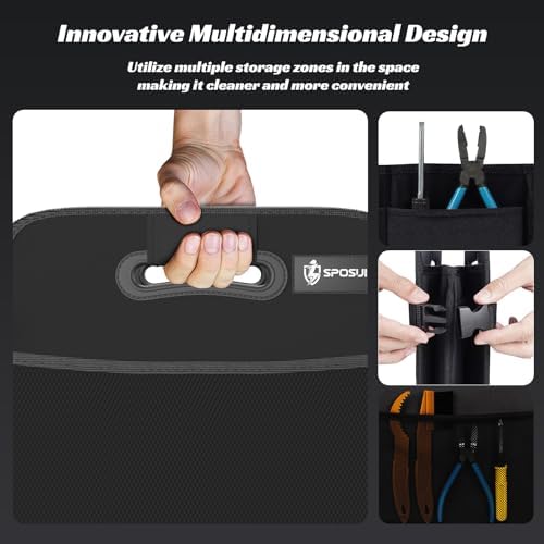 Sposuit Trunk Organizer for Car - 70L Collapsible Car Storage - Image 5