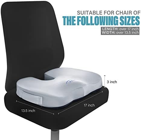 WAOAW Seat Cushion, Office Chair Cushions Butt Pillow - Image 3