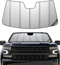 Pigenius Windshield Sun Shade for Chevy Silverado & GMC Sierra 1500/2500/3500 by Pigenius