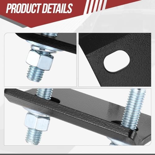 Textured Powdercoat Hitch Tightener Anti-Rattle Clamp Stabilizer - Image 6