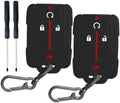 QBUC 2PCS for Chevrolet Key Fob Cover by QBUC