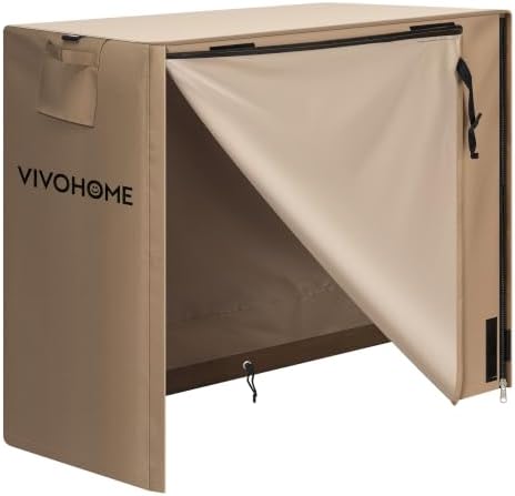 VIVOHOME 4ft Waterproof Outdoor Firewood Log Rack Cover by VIVOHOME