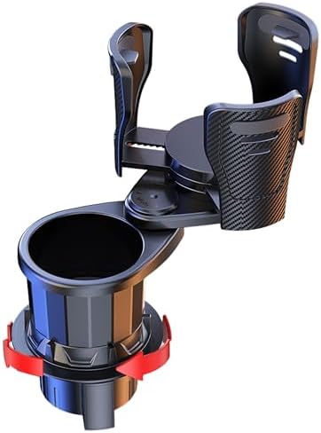 Car Cup Holder Expander, 2-in-1 Manual 360 Rotation by Unknown