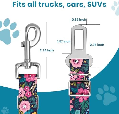 Adjustable pet cat and Dog car seat Belt，The Lanyard is Flexible and Adjustable - Image 5
