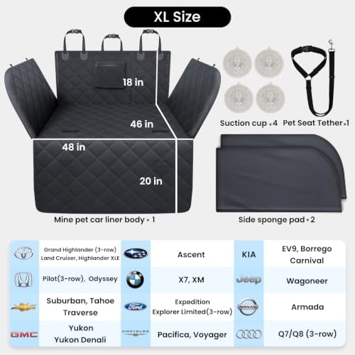 REEVAA SUV Cargo Liner for Dogs, Trunk Cover - Image 6