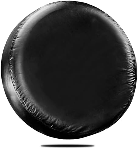 15 Inch Spare Tire Cover Waterproof Dustproof PU Leather Tough Tire Wheel Cover by WSSROGY%C3%97LAMEA
