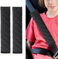JOYCOURT 2PCS Universal Car Seatbelt Pad Cover, Long Crystal Velvet Shoulder by JOYCOURT