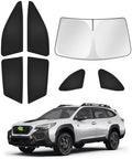 Canvcle Sunshades for 2020-2025 Subaru Outback Accessories Windshield Sun Shade by Canvcle