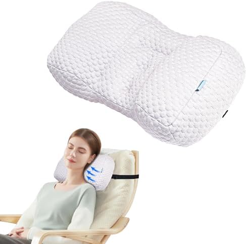 Adjustable Neck Pillow for Recliner, Headrest Pillow for Chair & Couch Support by SCFOAMZAI