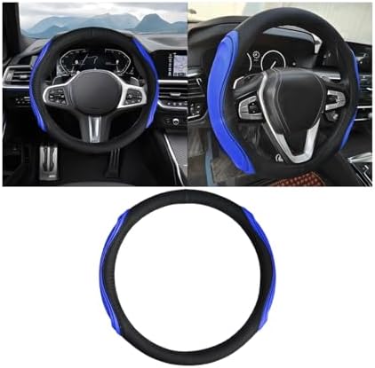 Osilly 15 Inch Artificial Leather Steering Wheel Cover by Osilly