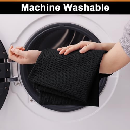 Homaxy 100% Cotton Waffle Weave Kitchen Towels, 8 Pack - Image 5