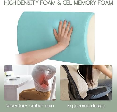 Lumbar Support Pillow for Recliner Chair/Accent Chair/Couch, Extra Large Memory - Image 3