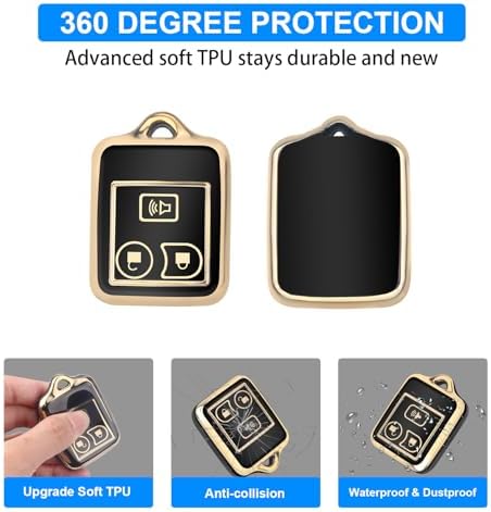 QBUC for Ford 3 Buttons Key Fob Cover - Image 5