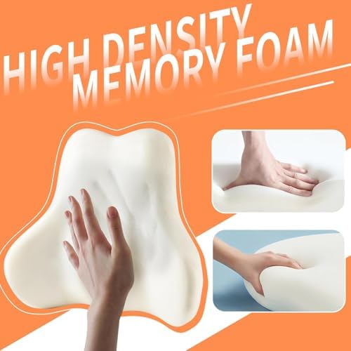 Coverado Lumbar Support Pillow for Car Seat Driver, Leather Car Seat Cushions - Image 3
