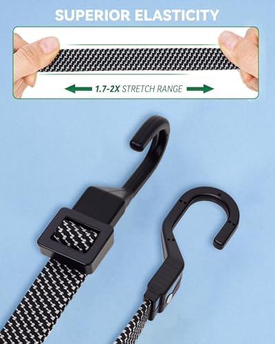 40" Flat Adjustable Bungee Cords - Image 5