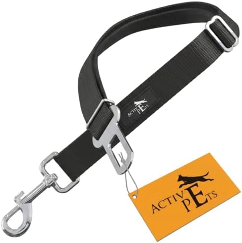 Active Pets Black Car Seat Belt by ActivePets