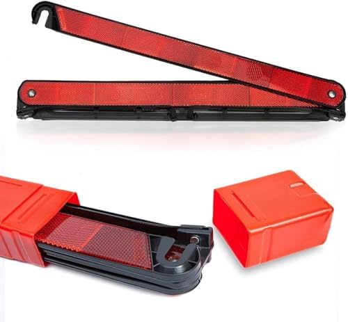 aikko Safety Triangle 6-Pack, Foldable Emergency Road Reflector Kit - Image 5