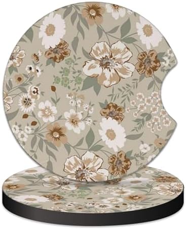 KARREAL 2 Pcs Car Cup Coasters by Unknown