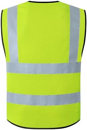Reflective Safety Vest for Men Women Construction Vest ANSI Standard AP1 - Image 2