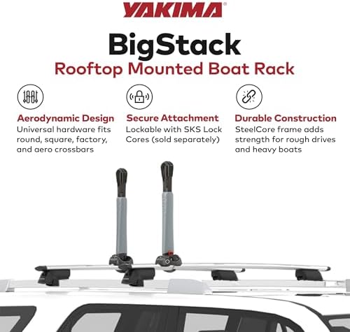 Yakima BigStack Rooftop Stacker Kayak Rack - Image 3