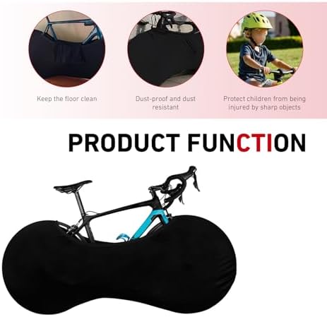 Bike Wheel Cover, 59 inches Stretchy Bicycle Anti Dust Waterproof Protector - Image 5