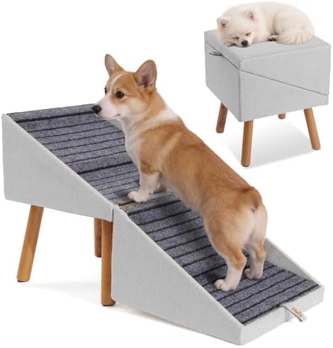 Dog Safety Ramp for Small Dogs Dog Steps for Couch by Ziluce