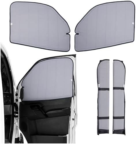 Living in a Bubble Insulated Blackout Front Window Covers by LivinginaBubble