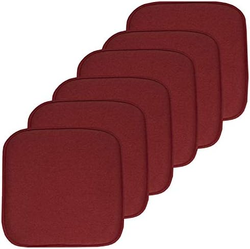 Sweet Home Collection Chair Cushion Memory Foam Pads Honeycomb Pattern Slip Non by SweetHomeCollection