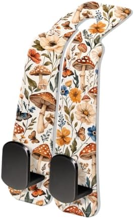 PU Leather Car Seat Hook, Storage Headrest Hanger, Cute Car Backseat Organizer by Unknown