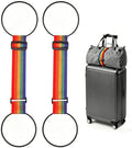 Luggage Straps for Suitcases, Extended Adjustable Luggage Connector Straps by SpassLeben