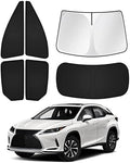 Canvcle Sunshades for 2016-2022 Lexus RX Accessories Windshield Sun Shade Side by Canvcle