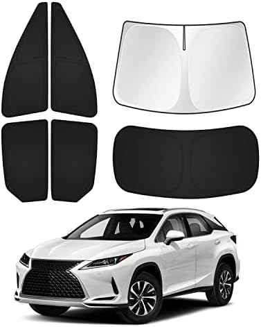 Canvcle Sunshades for 2016-2022 Lexus RX Accessories Windshield Sun Shade Side by Canvcle