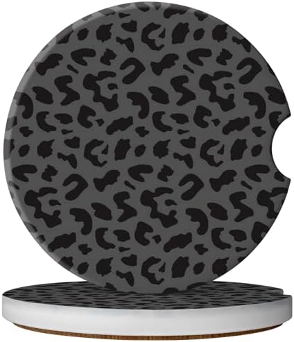 2 Pack Car Coasters for Cup Holders, Cute Car Accessories Interior by YeeCASE