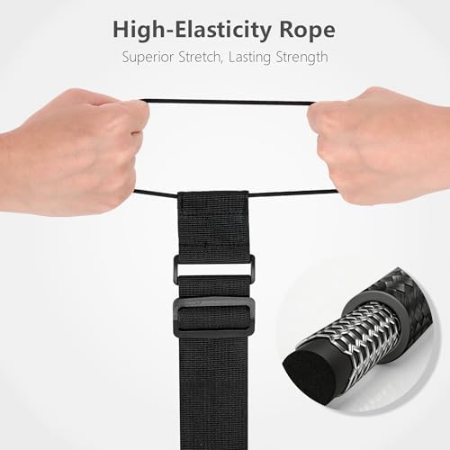 Mayski 4 Pack Adjustable Elastic Luggage Connector Straps - Image 3