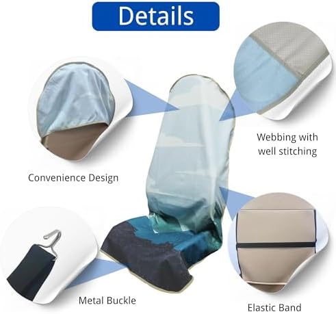 Waterproof Car Seat Cover for Front Seats, Protector for Cars SUVs Trucks - Image 3