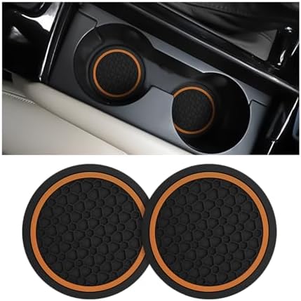 Mandark 2PCS 2.75 Inch Car Cup Holder Coasters by Unknown