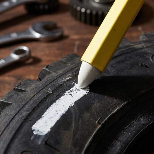 12pcs Yellow Car Tire Marker Pen - Image 7